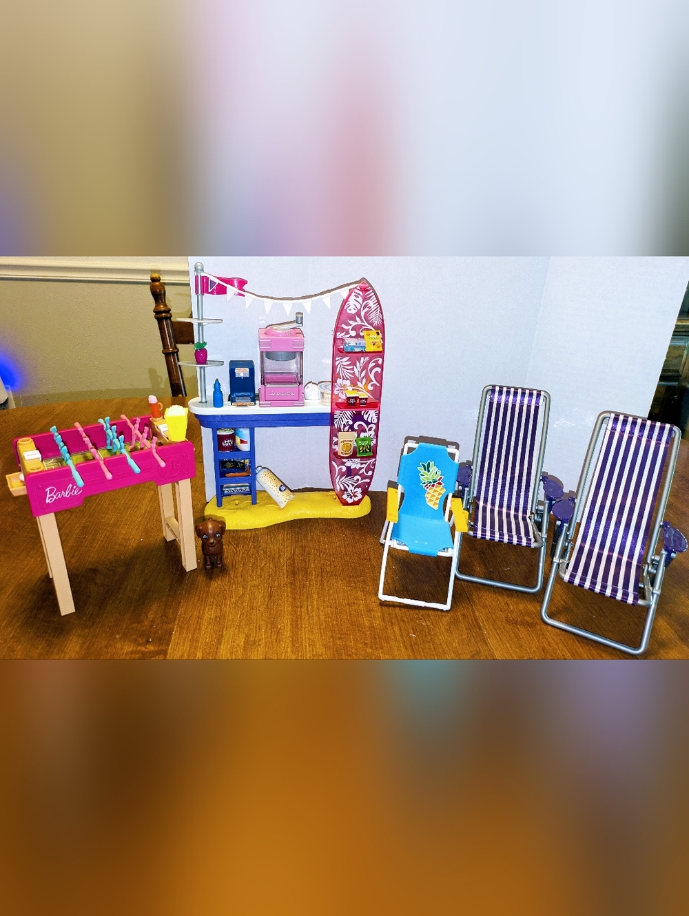 Mattel Barbie Summer Time Theme Playsets With Accessories